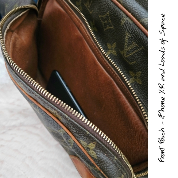 Authentic LOUIS VUITTON LV Nile Messenger Satchel Crossbody Shoulder Bag - Picture 11 of 16